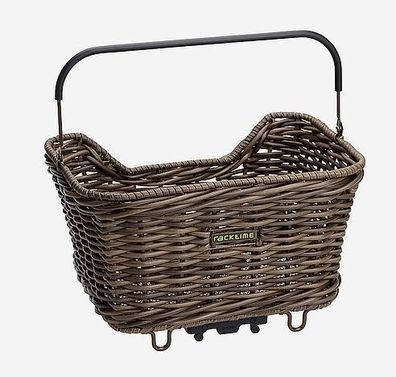 Fahrradzubehör Racktime Baskit Willow braun Korb 20L