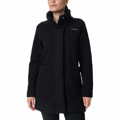Jacke Columbia Panorama Long mit langem Saum, schwarz