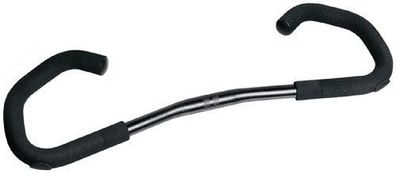 Fahrradlenker ergotec Aluminium 12 Grad 580 mm schwarz