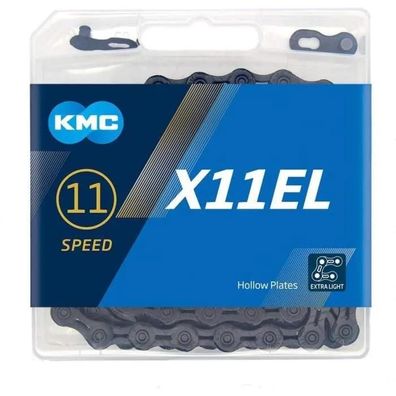 Fahrradkette kmc X11EL schwarz, 11-fach