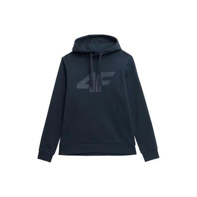 Sweatshirt 4F mit Kapuze, Marineblau