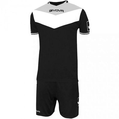 Ensemble Givova Kit Campo Fußball Kinder Grau