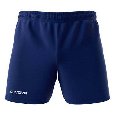 Short Givova mit elastischem Bund, marineblau