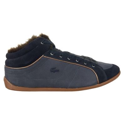 Sneakers Lacoste Missano Mid 5 SRW Damen Blau Marine und Schwarz