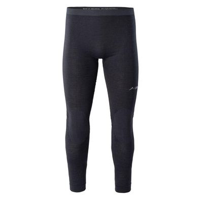 Legging Elbrus Elarit Bottom schwarz, atmungsaktiv und nahtlos