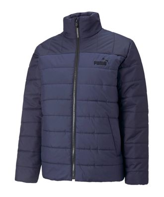 Jacke Puma Essentials Gepolstert Blau