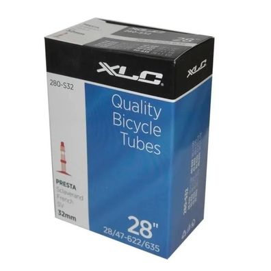 Schlauch XLC VA. Presta 28/47-622/635 mit Presta 32 mm Ventil