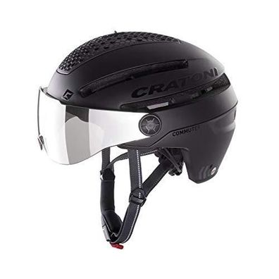 Fahrradhelm Cratoni Commuter schwarz matt