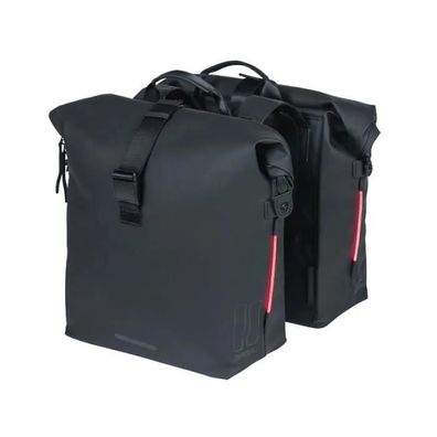Fahrradtasche Basil Soho Nordlicht mit LED-Beleuchtung
