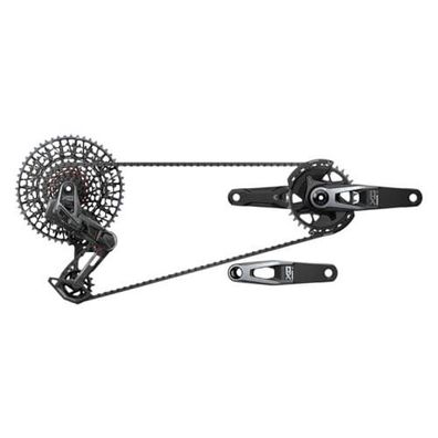 Komplettes SRAM X0 T-Type AXS Enduro Antriebssystem