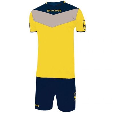 Ensemble Givova Campo Gelb/Blau fér Sport