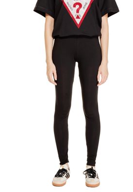 Leggings Jacqueline de Yong Schwarz, Hohe Taille