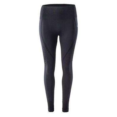 Legging IQ Arina Nahtlos Hoch tailliert Schwarz