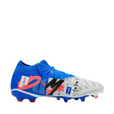 Fußballschuhe Puma Future 8 Match Forever FG/AG Weiß-Blau