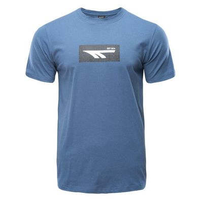 T-Shirt Hi-Tec Klassischer Schnitt Blau