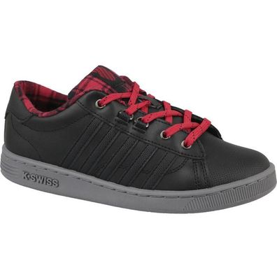 Baskets basses K-Swiss Hoke Plaid Kinder schwarz