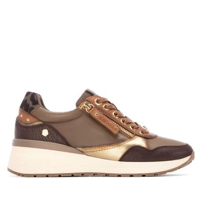 Bottines Carmela Modell 162442 Elegante braune Sneakers