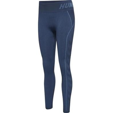 Leggings Hummel hmlTE Christel Seamless MW TIGHTS Blau