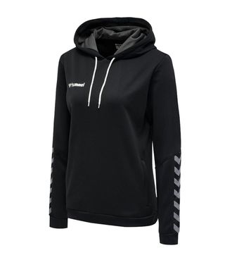 Hoodie Hummel Authentic Poly mit Kapuze schwarz