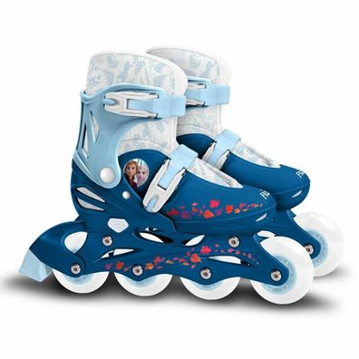 Kinder Inlineskates Reine-des-Neiges verstellbar Blau