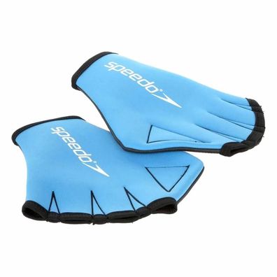 Schwimmhandschuhe Speedo Gants Aquatiques blau