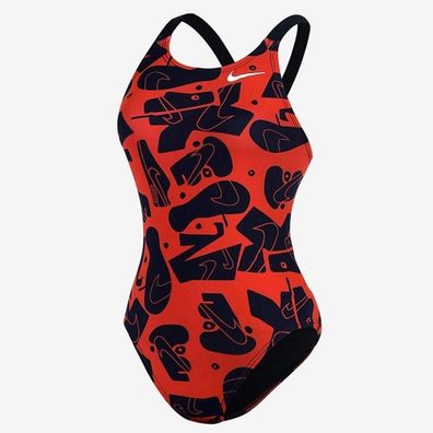 Badeanzug Nike Multiple Prints W NESSC050-631 Rot