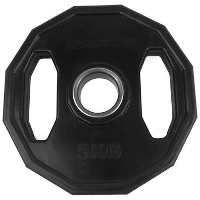 Olympische Gewichtsscheibe Tunturi 5 kg schwarz