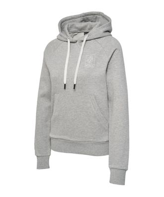 Sweatshirt Hummel mit Kapuze und Kängurutasche, grau