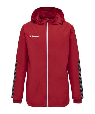 Jacke Hummel Kinder Allwetter rot