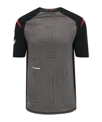 T-Shirt Hummel Hmlpro Xk Pre Game Jersey S/S schwarz