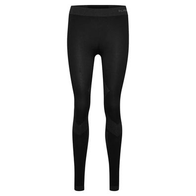 Leggings Hummel First Seamless schwarz, nahtlos, atmungsaktiv