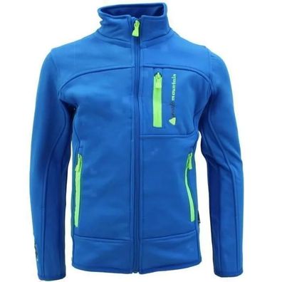 Fleecejacke Peak Mountain Kinder Blau