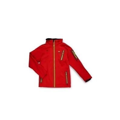 Kinder Softshelljacke Peak Mountain Ecolok Rot