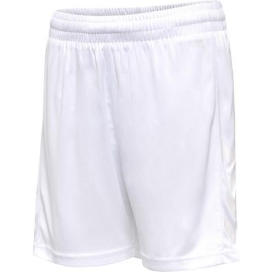Short Hummel Core XK Poly Weiß atmungsaktiv