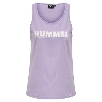 Damentanktop Hummel lila mit großem Logo