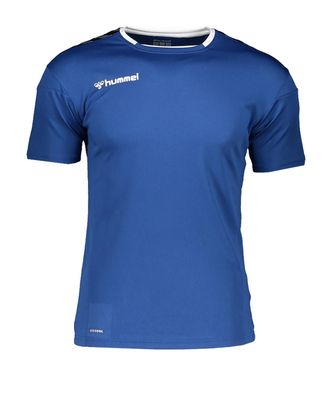 T-Shirt Hummel Authentisches Poly Jersey S/S Blau