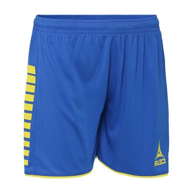 Damen Shorts Select Sportbekleidung Blau/Gelb