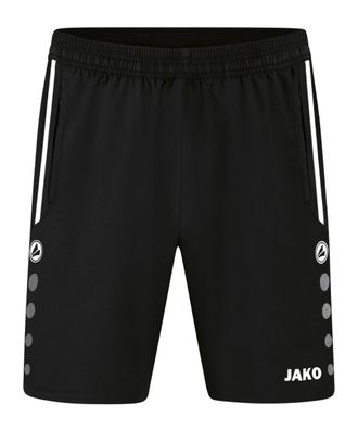 Short Jako Allround Stretch-Micro-Twill schwarz