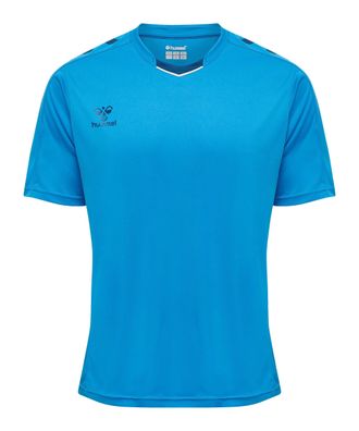 T-Shirt Hummel Core XK Poly Jersey Blau