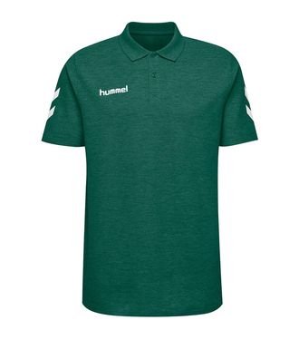 Polo Hummel Go Cotton Grén