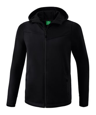 Jacke Erima Softshell Performance Winddicht mit Kapuze