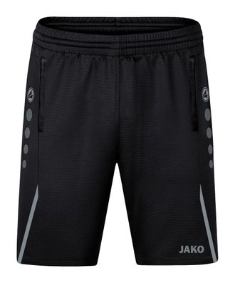 Shorts Jako Challenge schwarz/grau
