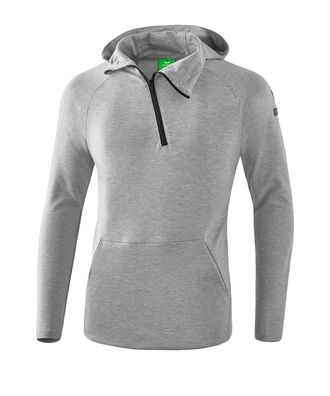 Jacke Erima Essential mit Kapuze, grau