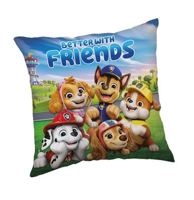 Paw Patrol PP553 Kissen 40x40 cm Dekokissen mit Füllung für Kinderzimmer