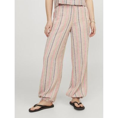 Hose Jack and Jones Beiger gestreifter Sommerstil