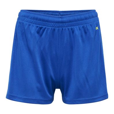 Sportshorts Hummel hmlCORE XK Poly Shorts Blau/Gelb