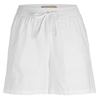 Short Jack-and-Jones Weiß, Relaxed Fit, Taille haute