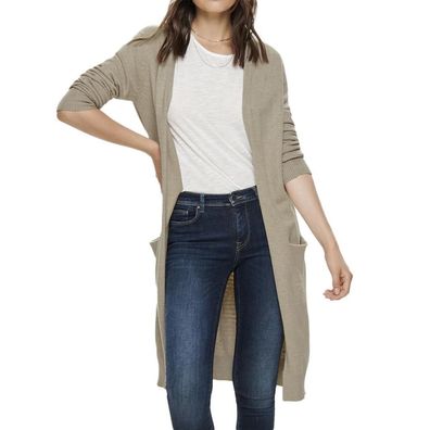 Cardigan JDY Beige mit V-Ausschnitt