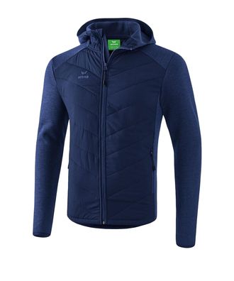 Jacke Erima Matelasse mit Stretch und Kapuze