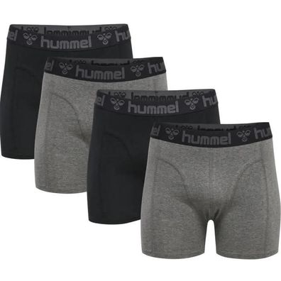 Boxers Hummel Marston 4er-Pack Grau